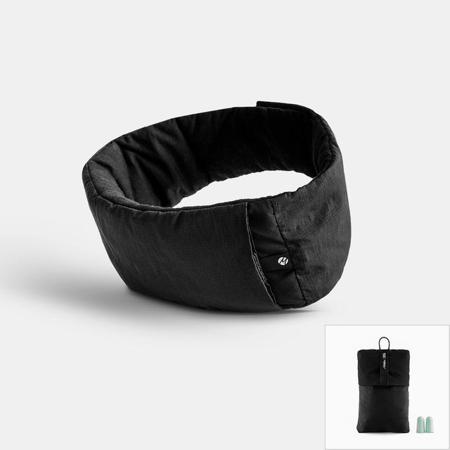 Matador Blackout Sleep Mask + Earplugs Black Black