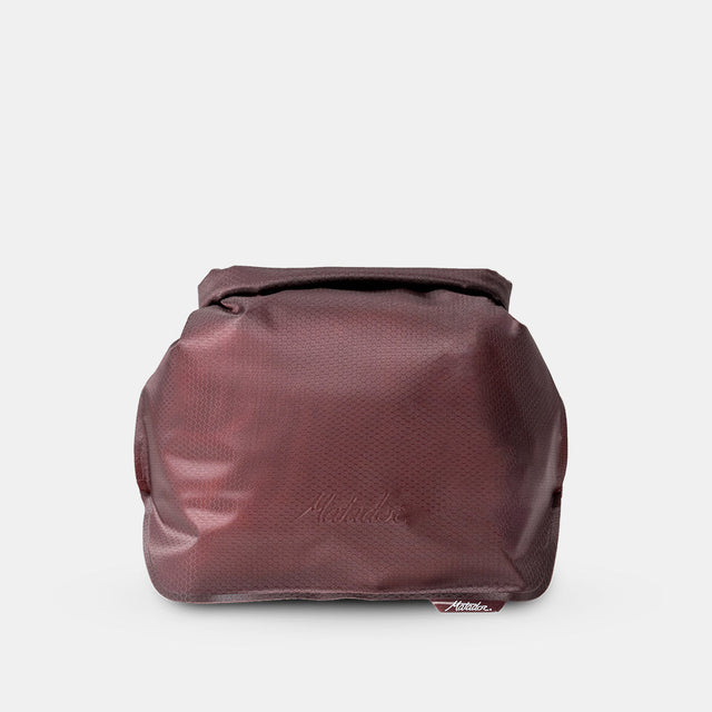 Matador Flatpak Zipper Toiletry Case Garnet Garnet