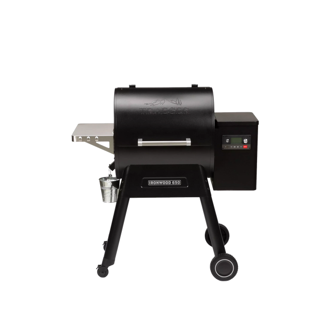 Traeger Ironwood 650 Grill With Pellet Sensor Black