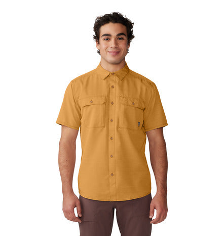 Mountain Hardwear Men's Canyon Short Sleeve Shirt - Copper Clay Copper Clay