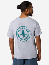 Mens Marmot Mountain Works Circle Critter Tee Short Sleeve Grey heather