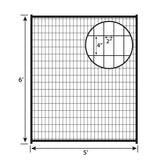 origin point Welded mesh kennel pannel