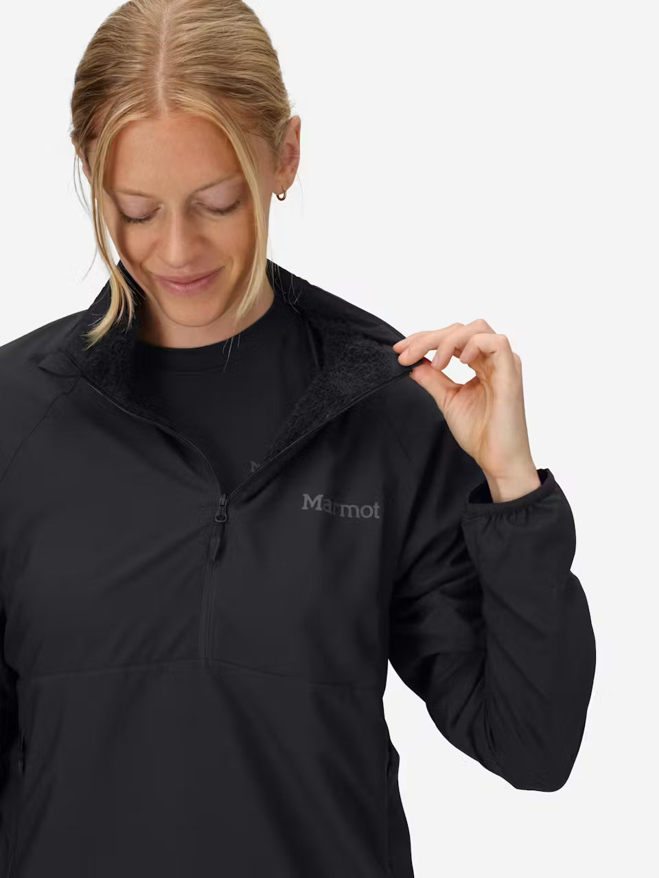 Marmot Womens Aerothermal 1/2 Zip Black