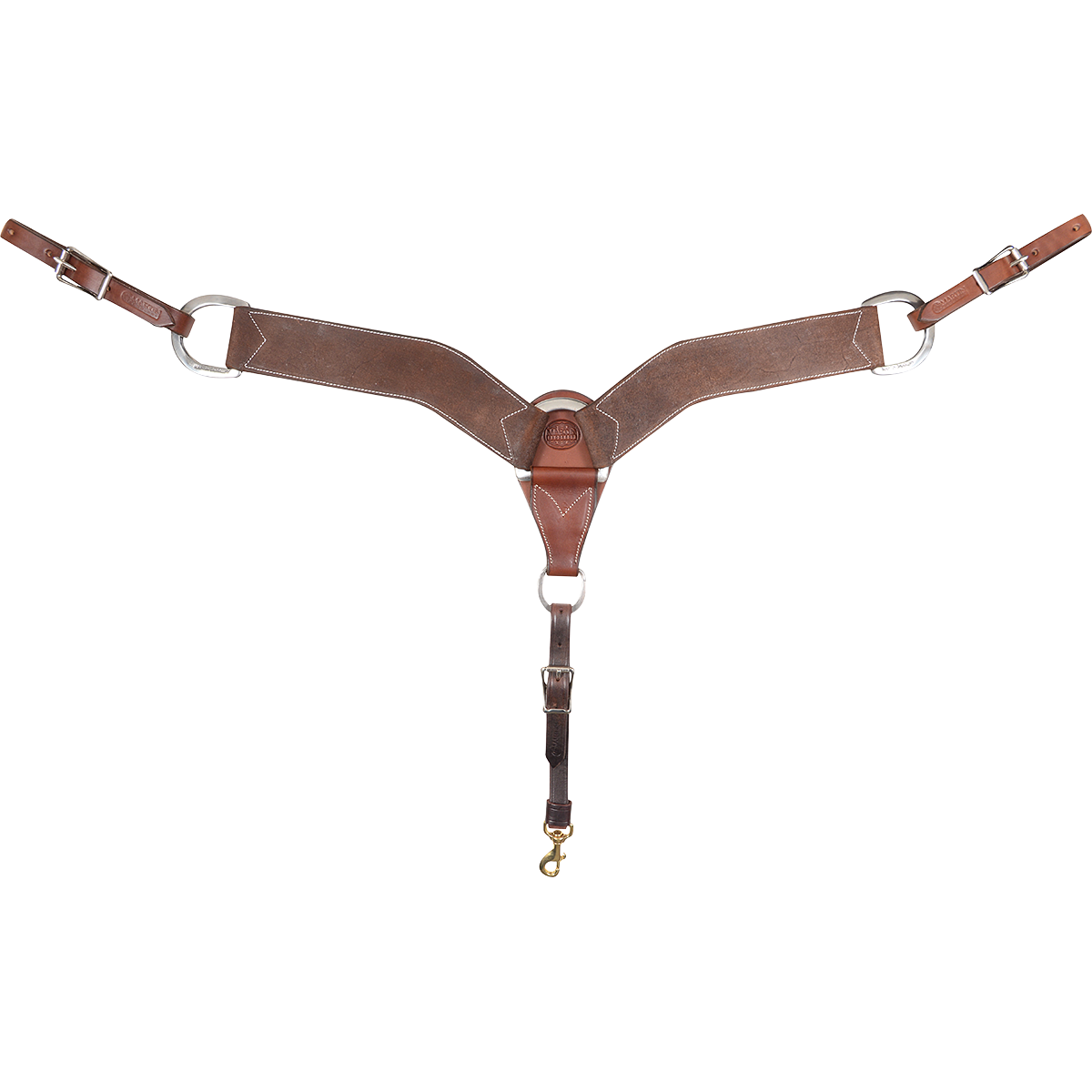 Martin Saddlery 2-3/4inch Breastcollar - Chocolate Roughout