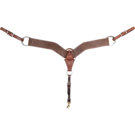 Martin Saddlery 2-3/4inch Breastcollar - Chocolate Roughout