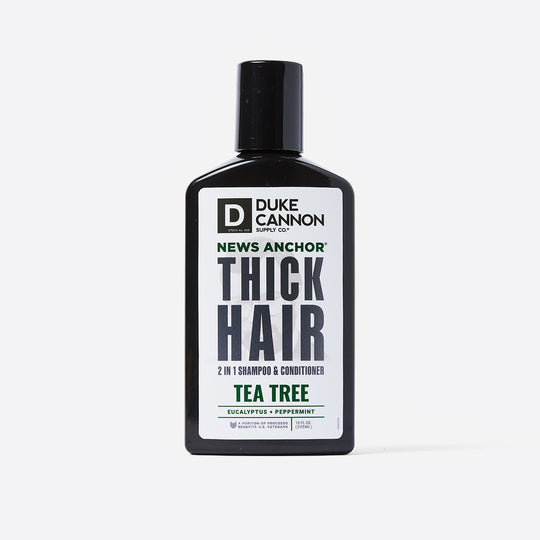 Duke Cannon Supply Co. News Anchor 2-in-1 Hair Wash - Tea Tree Formula