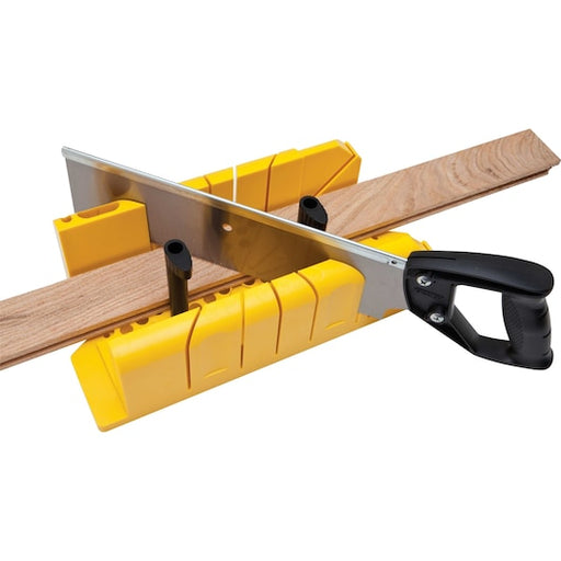 Stanley Tools 22-1/2 in. Hand Saw with Clamping Miter Box