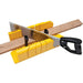 Stanley Tools 22-1/2 in. Hand Saw with Clamping Miter Box