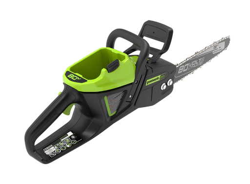 Greenworks 80V 16-inch Cordless Battery Chainsaw with 4.0 Ah Battery & Charger