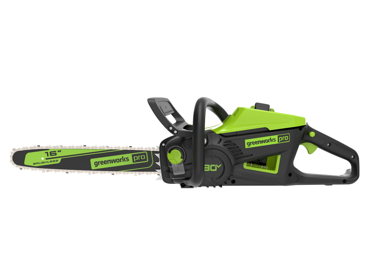 Greenworks 80V 16-inch Cordless Battery Chainsaw with 4.0 Ah Battery & Charger