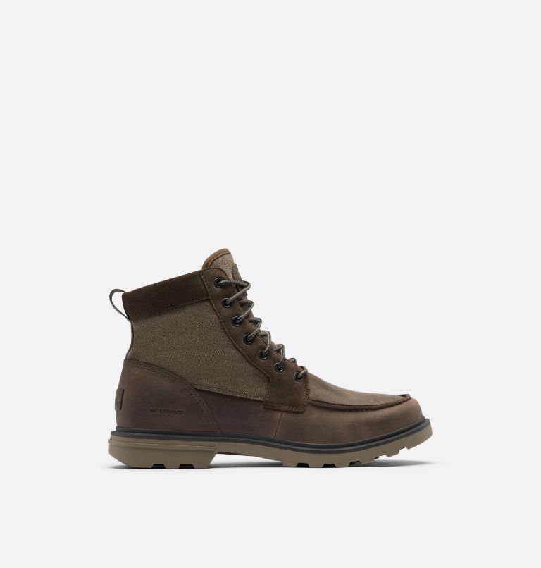 Sorel Men's Carson Moc Waterproof Boot - Major/wet Sand