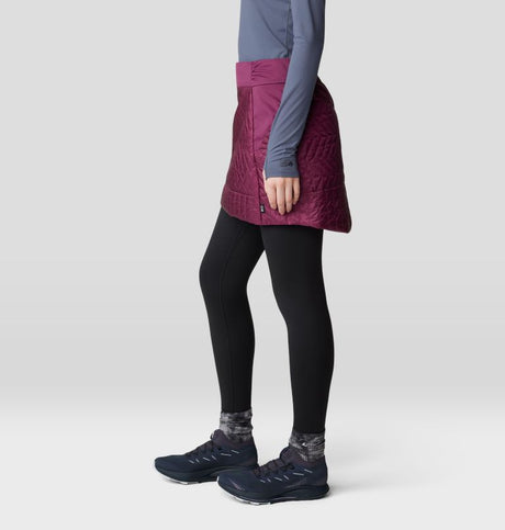 Mountain Hardwear Women's Treffkin Insulated Mini Skirt - Sugar Plum Sugar Plum