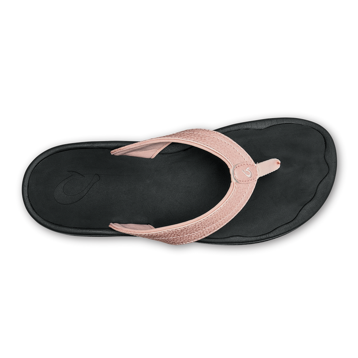 Olukai Women's Ohana Sandal Petal pink/black