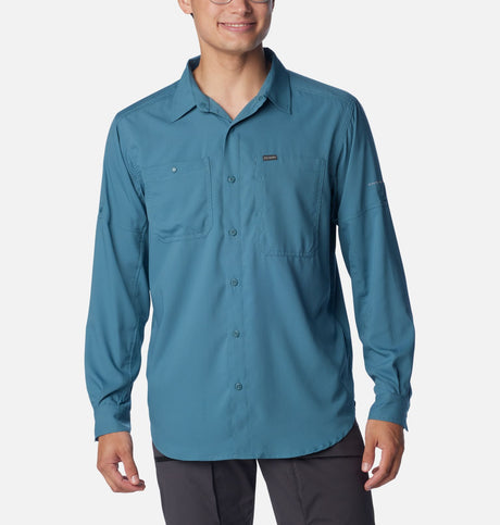 Columbia Men's Silver Ridge Utility Lite Long Sleeve - Cloudburst Cloudburst