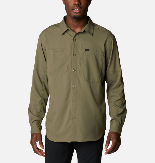 Columbia Men's Silver Ridge Utility Lite Long Sleeve - Stone Green Stone Green