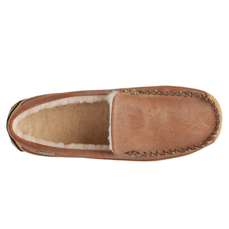 Acorn Men's Hamilton Suede Driving Moccasin - Buckskin Buckskin