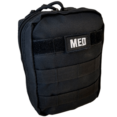 Elite First Aid Tactical Trauma Kit #1, Black Black