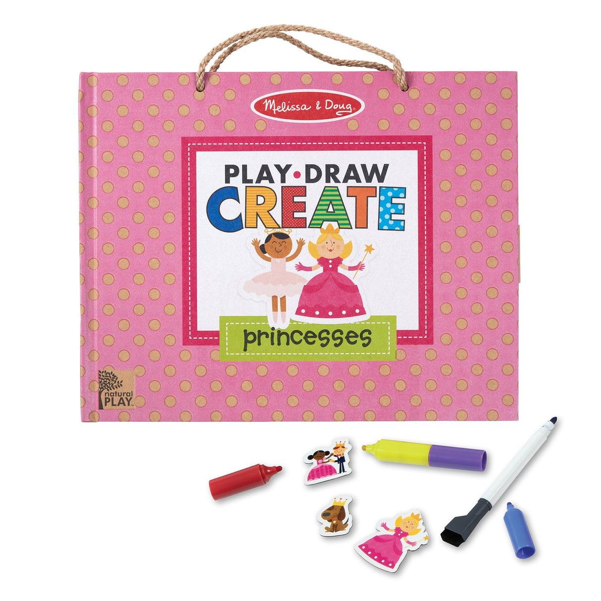 Melissa & Doug Play, Draw, Create - Pricess