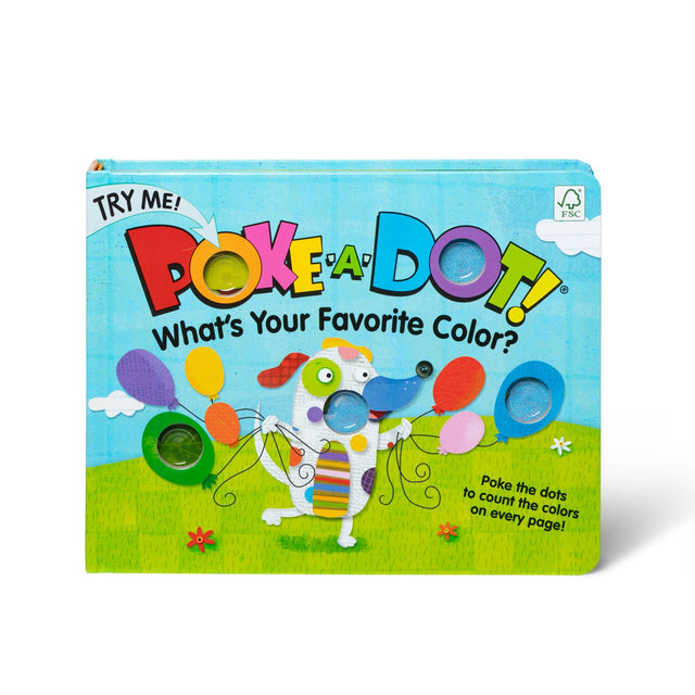 Melissa & Doug Poke-a-dot: Favorite Color Book