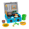 Melissa & Doug Lets Explore Wooden Camp Stove Play Set Wood