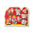 Melissa & Doug Large Farm Jumbo Knob Puzzle Farm