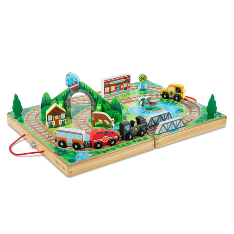 Melissa & Doug Take-along Railroad