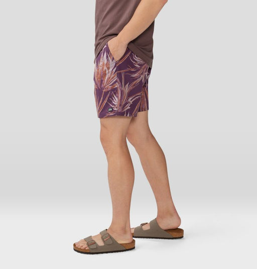 Mountain Hardwear Men's Stryder Swim Short - Dusty Purple Yucca Print Dusty Purple Yucca Print