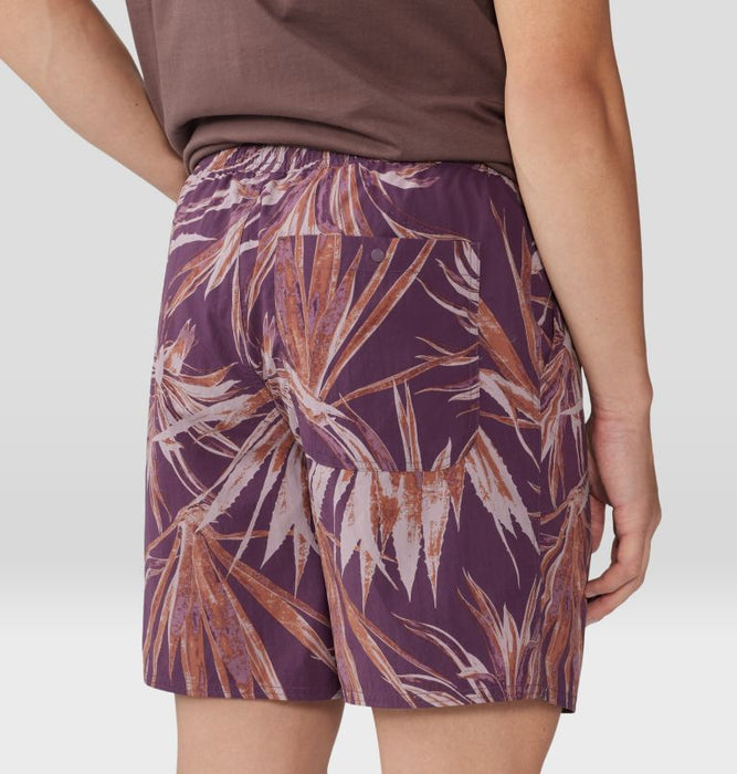 Mountain Hardwear Men's Stryder Swim Short - Dusty Purple Yucca Print Dusty Purple Yucca Print