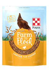 Purina Mills Farm to Flock Hen Treats Larvae for Ladies