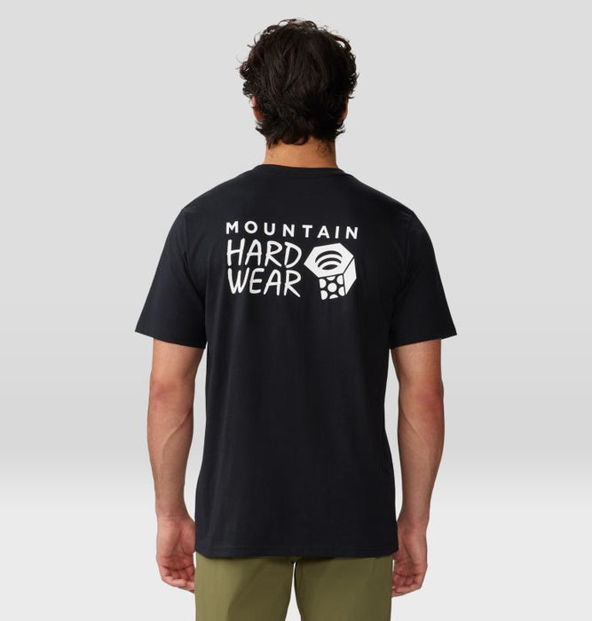 Mountain Hardwear Men's MHW Back Logo Short Sleeve - Black Black