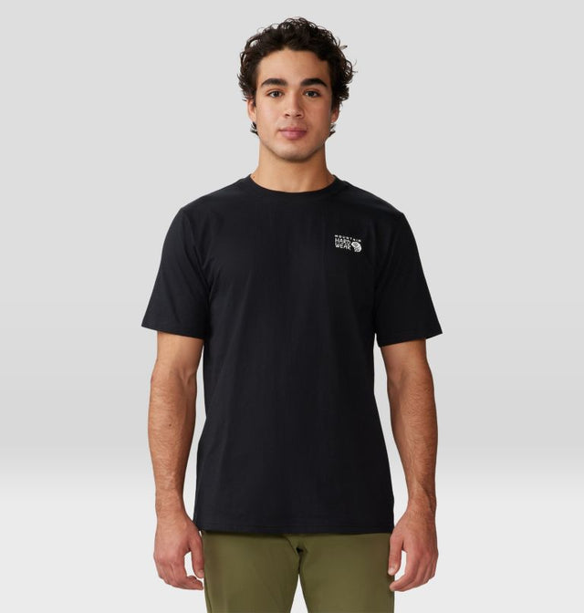 Mountain Hardwear Men's MHW Back Logo Short Sleeve - Black Black