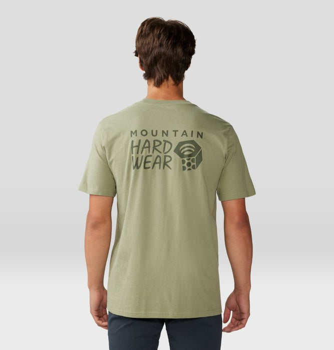 Mountain Hardwear Men's MHW Back Logo Short Sleeve - Mantis Green Mantis Green