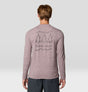 Mountain Hardwear Mens Sunblocker Long Sleeve - Warm Ash Heather Warm Ash Heather