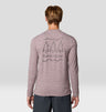 Mountain Hardwear Mens Sunblocker Long Sleeve - Warm Ash Heather Warm Ash Heather