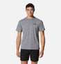 Mountain Hardwear Mens Sunblocker Short Sleeve - Foil Grey Heather Foil Grey Heather