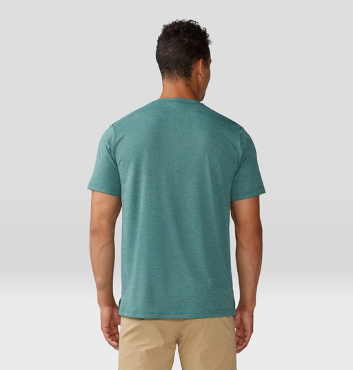 Mountain Hardwear Men's Sunblocker Short Sleeve - Blue Pine Heather Blue Pine Heather