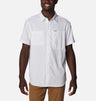 Columbia Men's Silver Ridge Utility Lite Short Sleeve Shirt - White White