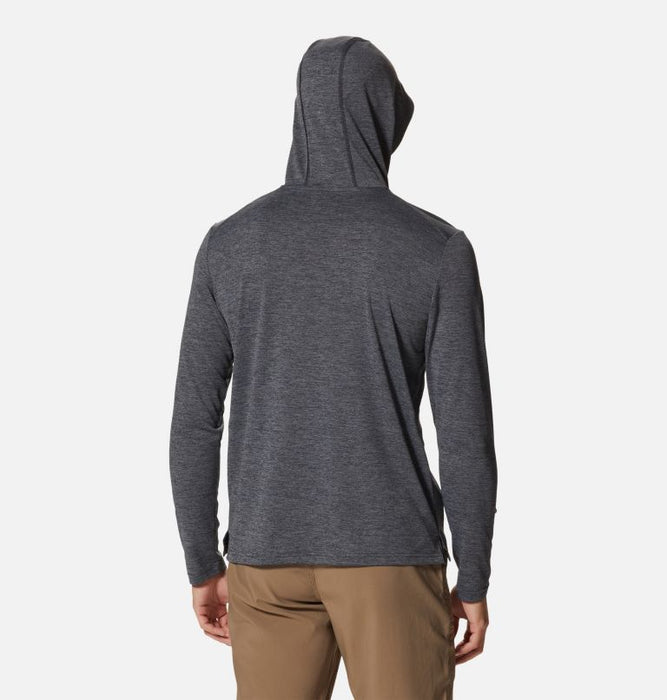 Mountain Hardwear Men's Sunblocker Hoody - Dark Storm Heather Dark Storm Heather