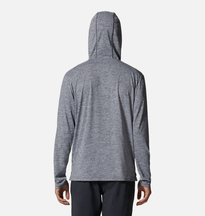 Mountain Hardwear Men's Sunblocker Hoody - Foil Grey Heather Foil Grey Heather