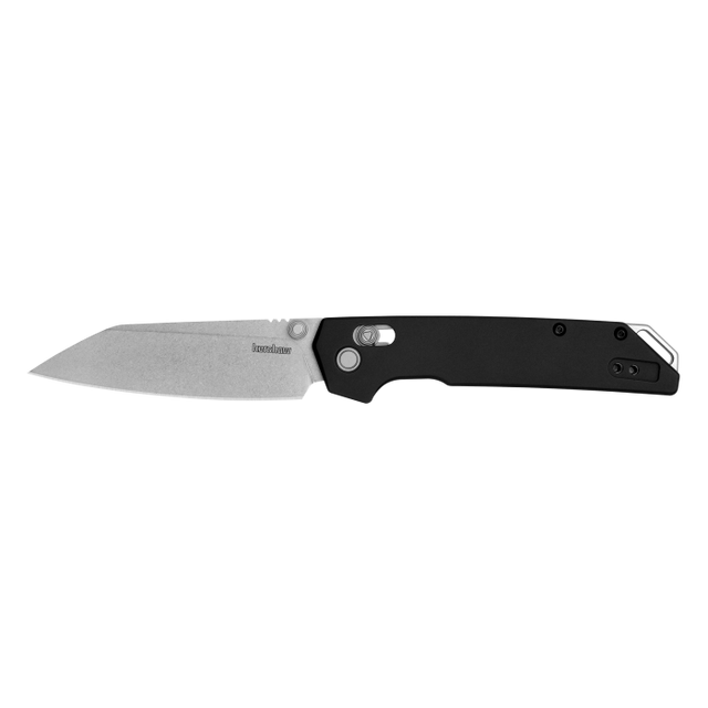 Kershaw Iridium Reverse Tanto Knife - Black Black