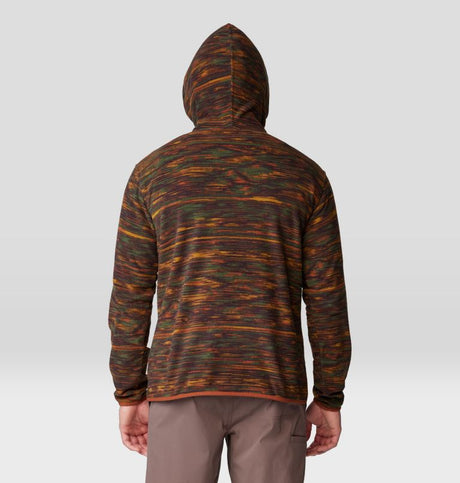 Mountain Hardwear Men's Microchill Hoody - Iron Oxide Print Iron Oxide Print