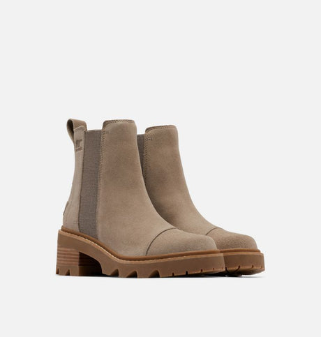 Sorel Women's Joan Now Chelsea Boot - Omega Taupe/Gum Omega Taupe/Gum