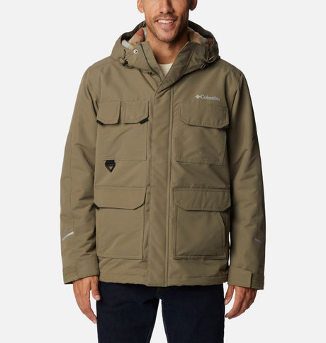 Columbia Men's Landroamer Lined Jacket Stone green