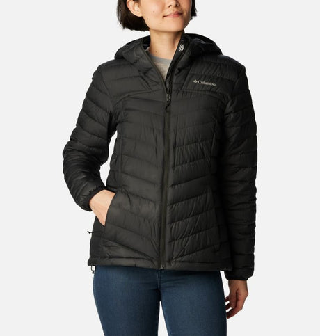 Columbia Women's Westridge Hooded Down Jacket Black