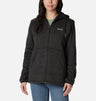 Columbia Women's Sweater Weather™ Sherpa Full Zip Hooded Jacket Black heather