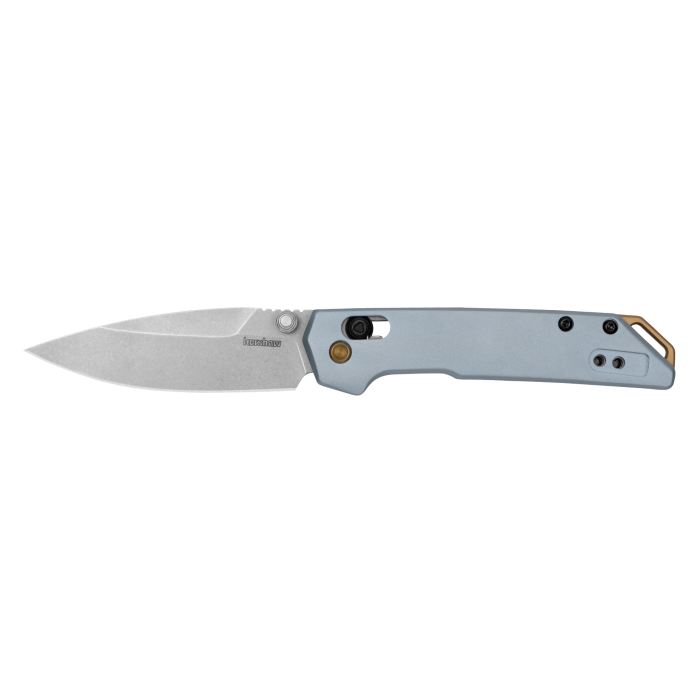 Kershaw Mini Iridium  Knife - Stainless Steel/blue Ss/blu