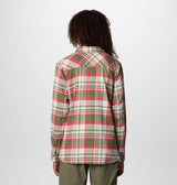 Columbia Women's Calico Basin Flannel Long-Sleeve Shirt - Canteen Multiplaid Canteen Multiplaid