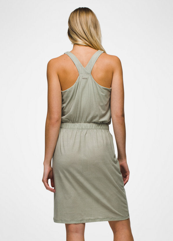 Prana Women's Kamen Dress - Juniper Green Linea Juniper Green Linea