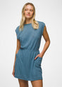 Prana Women's Cozy Up Cut Out Dress - High Tide Heather High Tide Heather