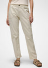 Prana Women's Sancho Boyfriend Pant - Chalk Chalk